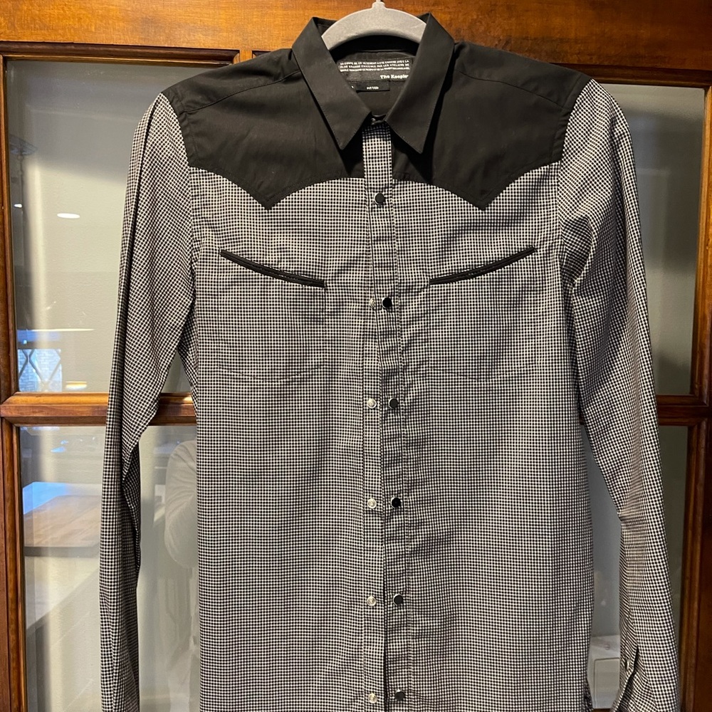 The Kooples cowboy style button down